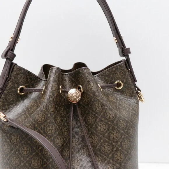 TORY BURCH T Monogram Bucket Bag